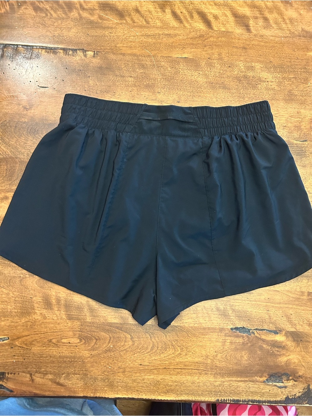 Nike Black Dri‑Fit Athletic Shorts with Subtle Reflective Swoosh - Picture 3 of 4